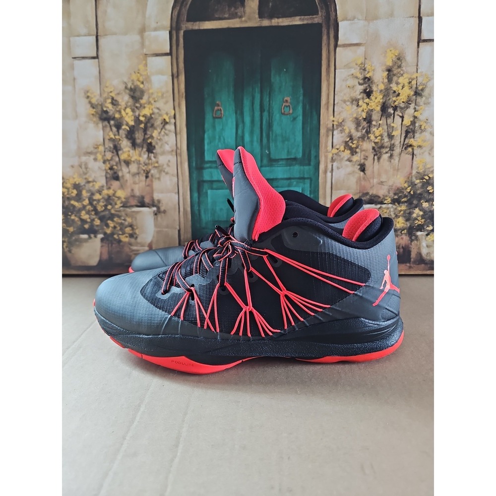 Jordan CP3.VII Black Red Black Infrared Sneaker 644805-024 2014 Men's Size 12